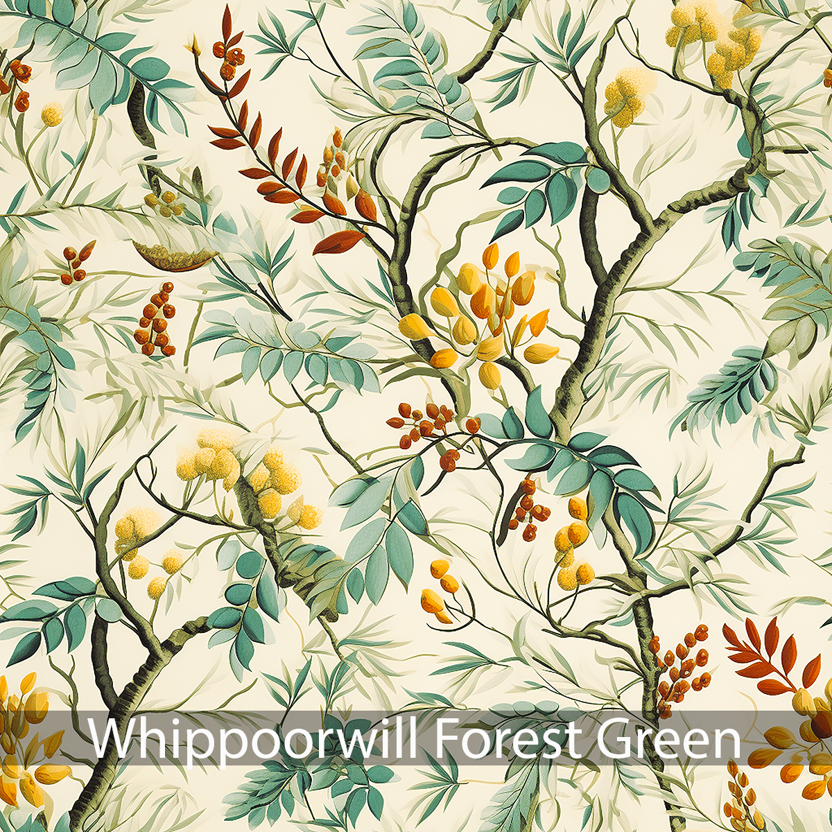 Whippoorwill Forest Duvet Cover