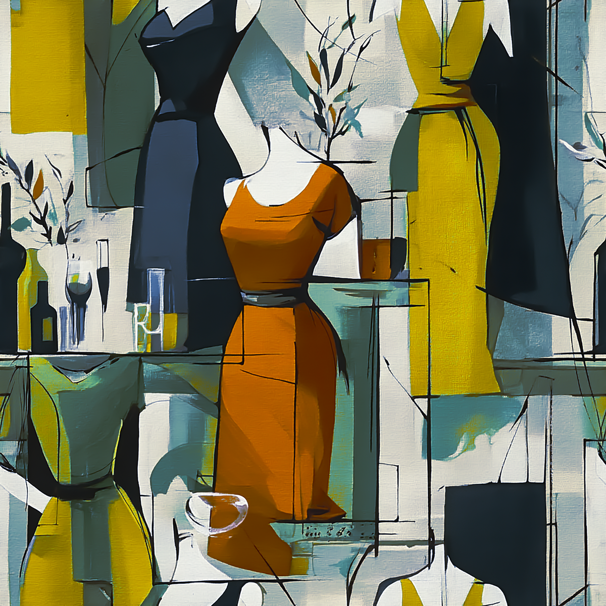 Window Shopping Blue