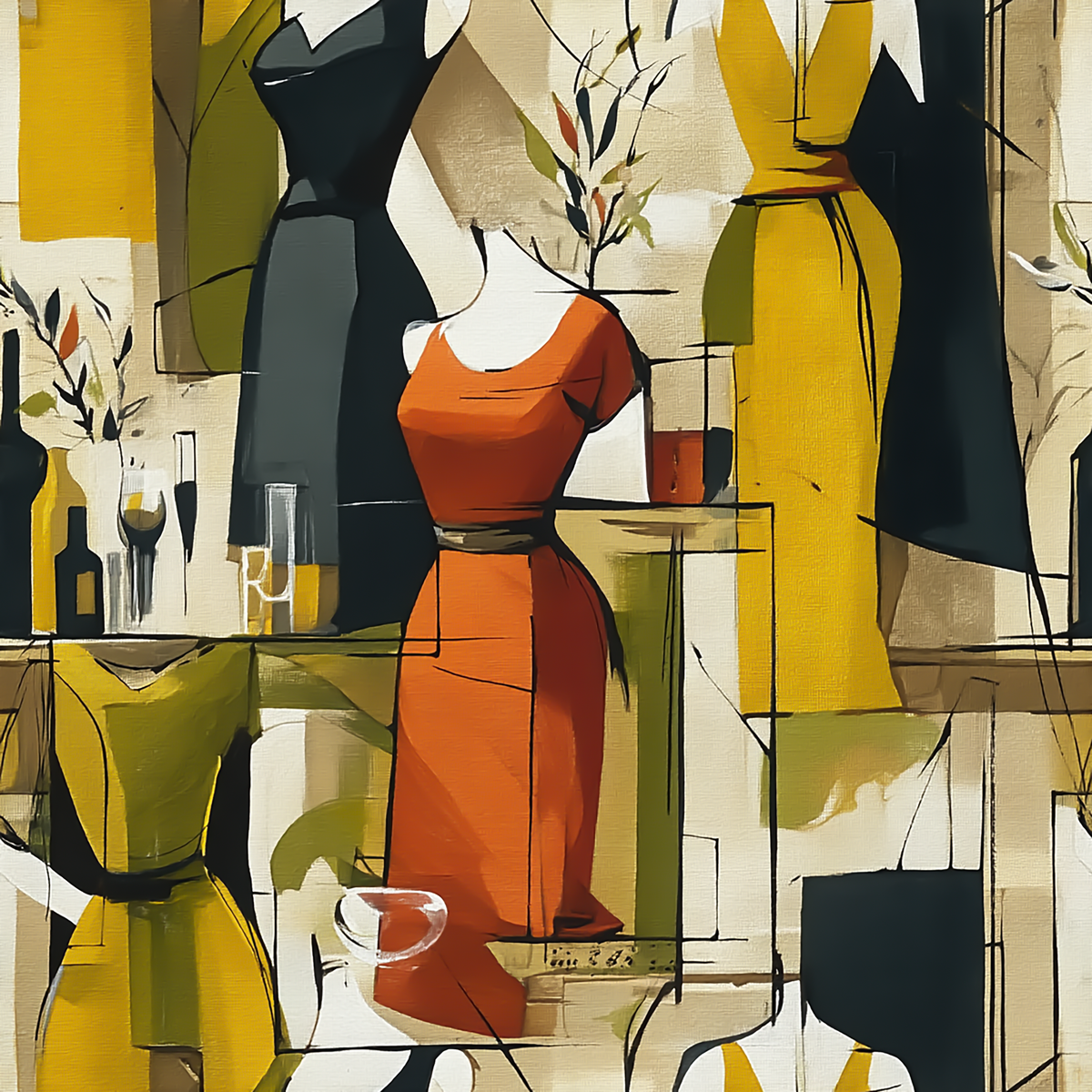 Window Shopping Yellow