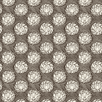 Woodblock Bunnies Brown