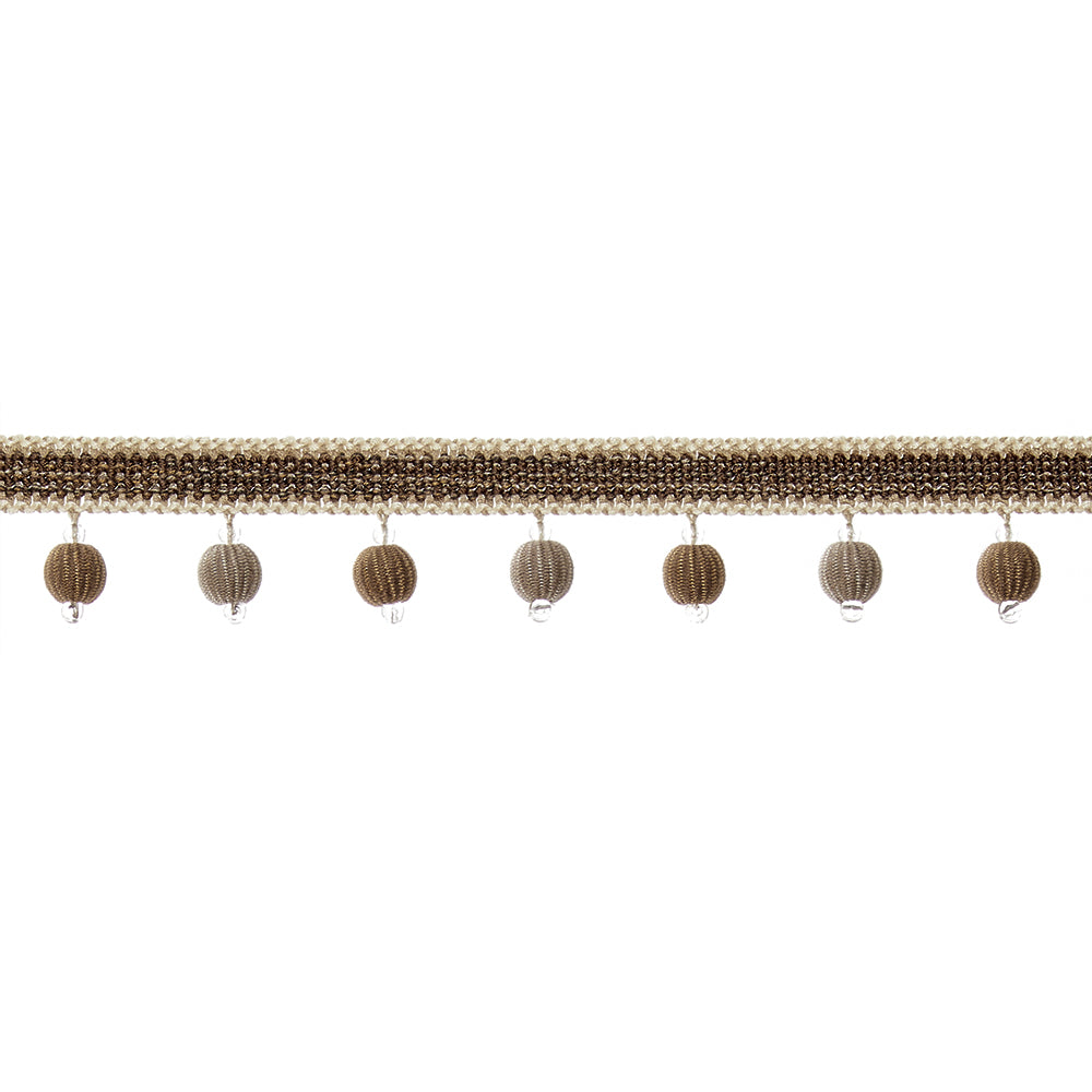 Carole 41250 Ball Fringe Sable Trim | Atlanta Fabrics
