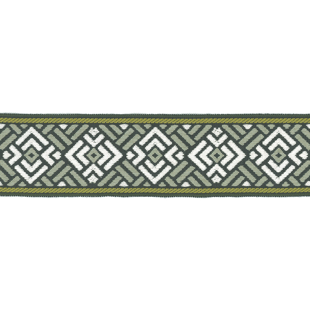 Carole 41248 Mosaic Tape Forest Trim | Atlanta Fabrics