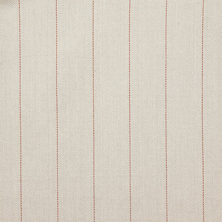 Carole Bluesy Stripe Chili Fabric | Atlanta Fabrics
