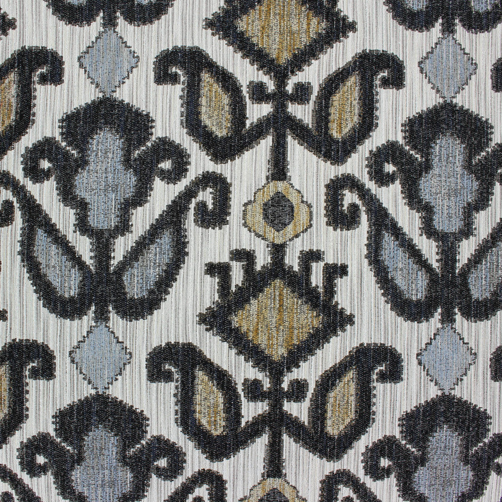 Richloom GRENDEL-INDIGO Fabric | Atlanta Fabrics