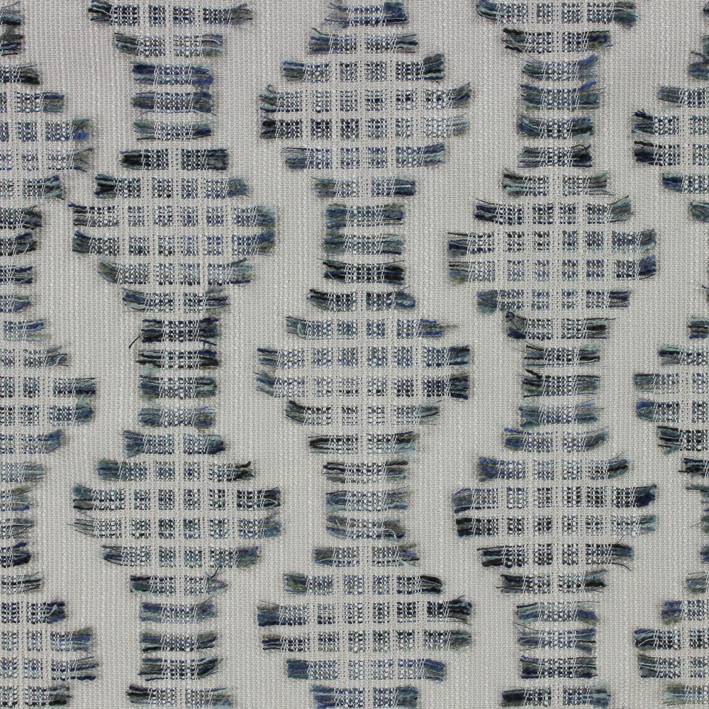 Richloom STAIRWAY-INDIGO Fabric | Atlanta Fabrics