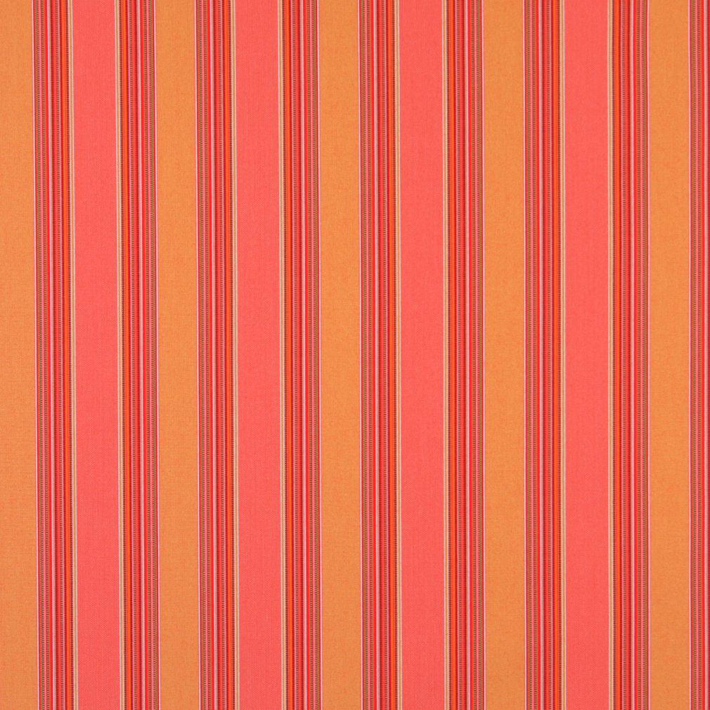 Charlotte Fabrics D979 Coral Stripe Fabric | Atlanta Fabrics