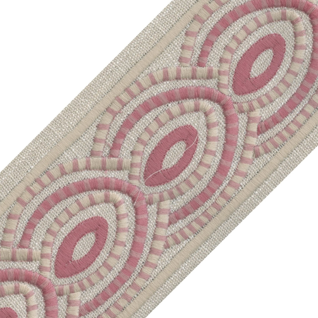 Europatex Fort-Alezas Arcors Rose Trim | Atlanta Fabrics