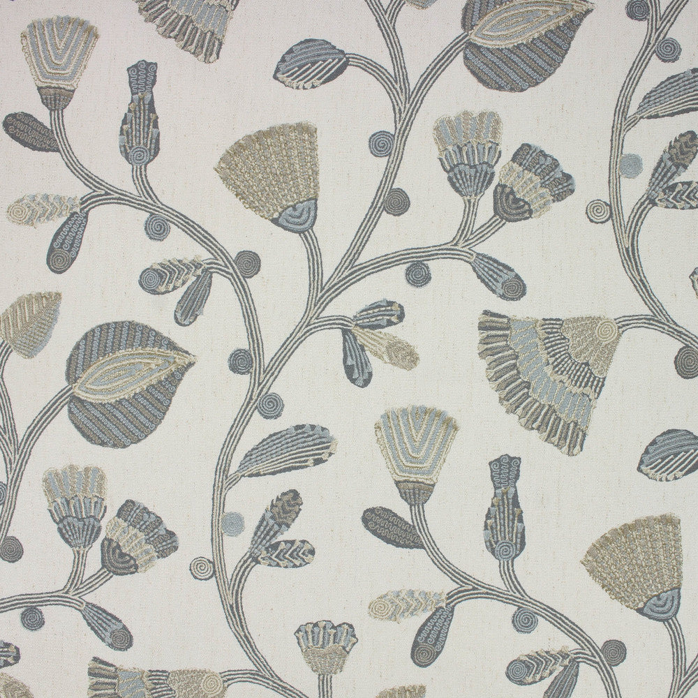 Richloom ROSABEL-SILVER Fabric | Atlanta Fabrics