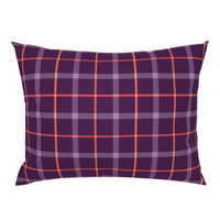 Limerick Plaid Eggplant