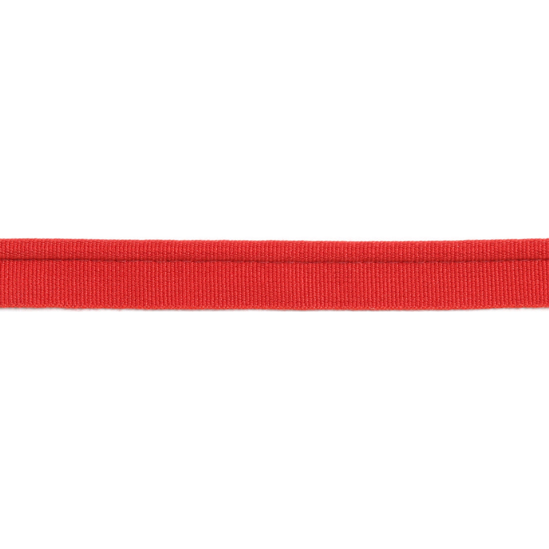 Europatex Versailles 1/4" Grosgrain Ribbon Lip Cord - Red Trim | Atlanta Fabrics