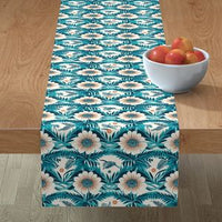 Atlanta Fabrics Curtis Aqua Fabric | Atlanta Fabrics