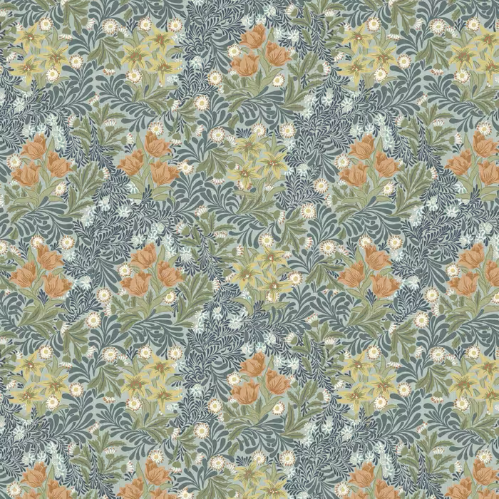 William Morris At Home 7885 BOWER 3 POWDER Fabric | Atlanta Fabrics