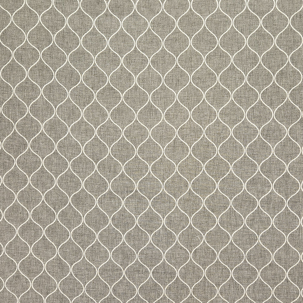 Carole Cup Of Tea Graphite Fabric | Atlanta Fabrics