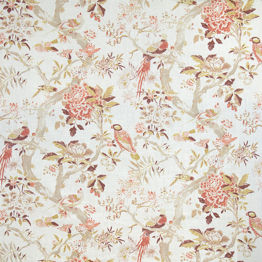 Carole Charming Bird Fabric | Atlanta Fabrics