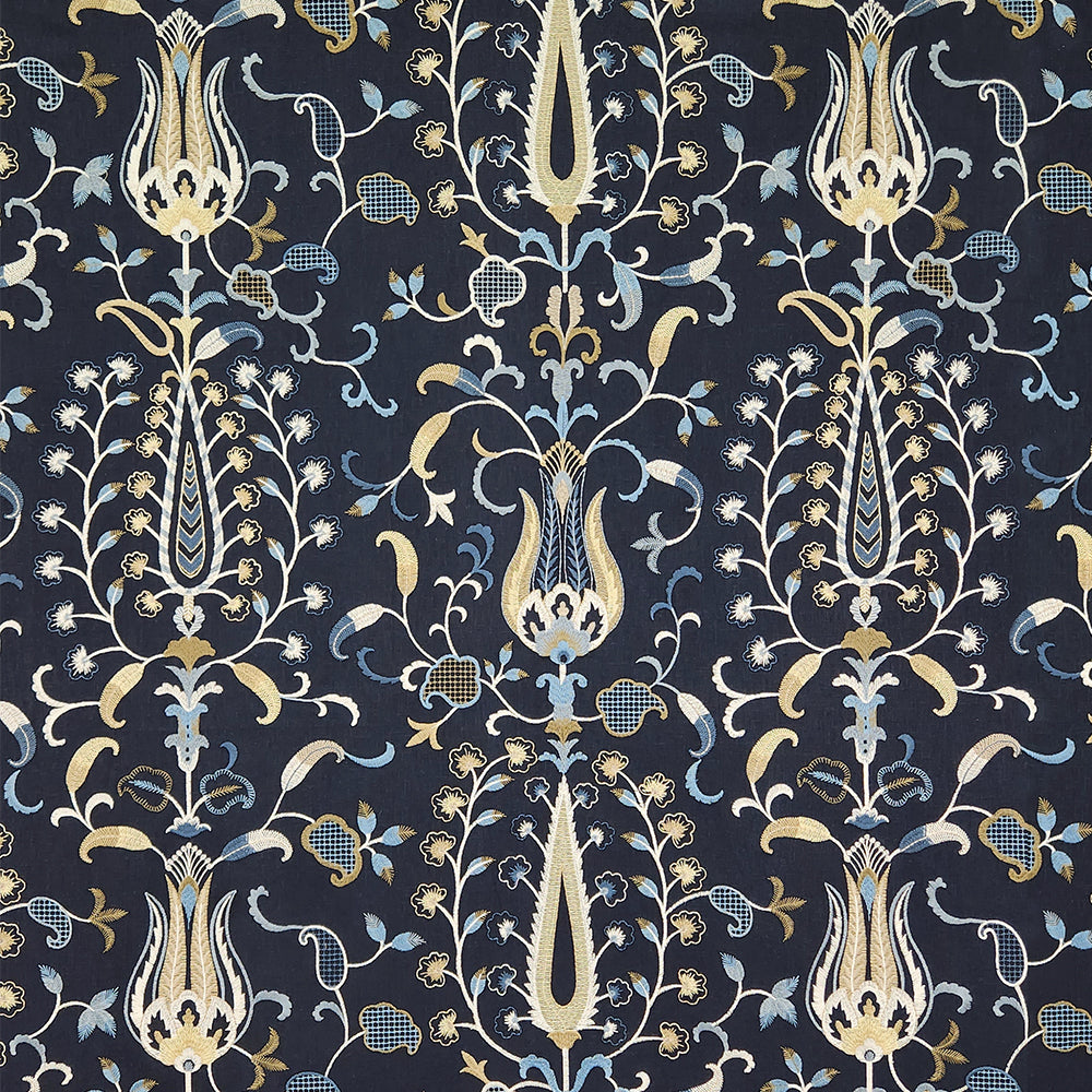 Carole Chance To Create Navy Fabric | Atlanta Fabrics