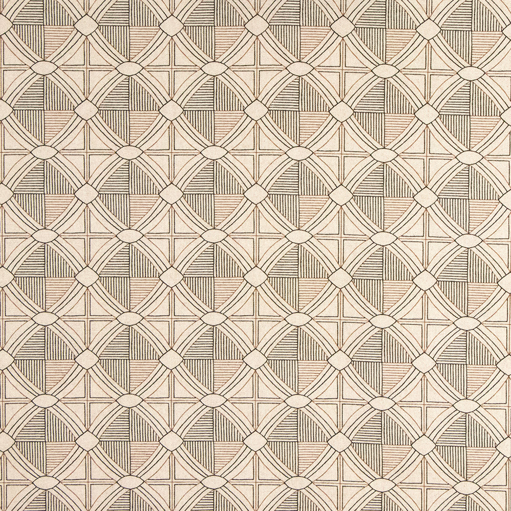Carole Lantana Walnut Fabric | Atlanta Fabrics