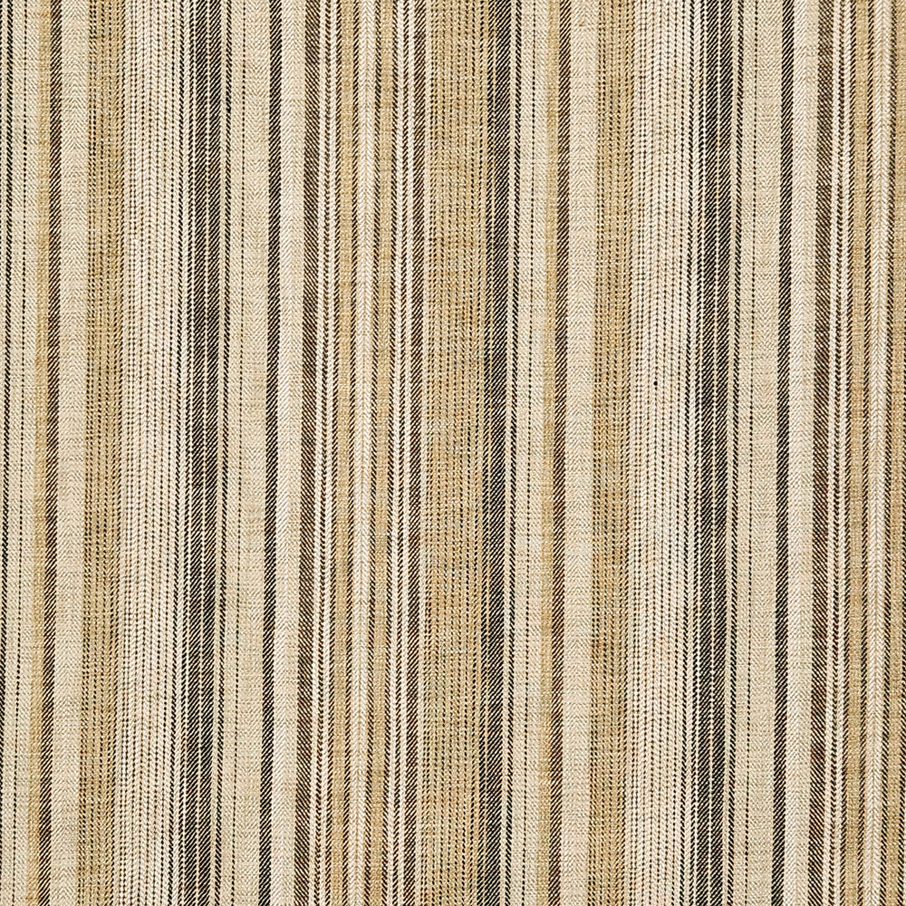 Carole Boardwalk Stripe Toffee Fabric | Atlanta Fabrics