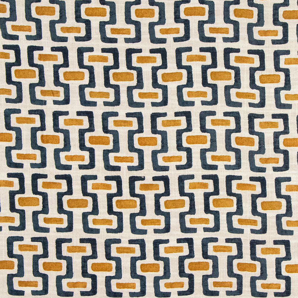Carole Darling Idea Indigo Fabric | Atlanta Fabrics