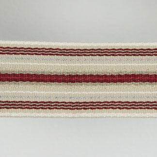 Carole 41229 RIBBON STRIPE TAPE GARNET Trim | Atlanta Fabrics
