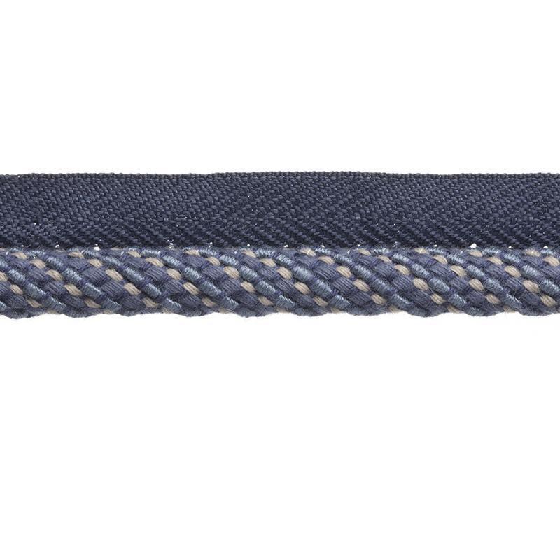 Carole 41241 Lip Cord 3/8" Lapis Trim | Atlanta Fabrics