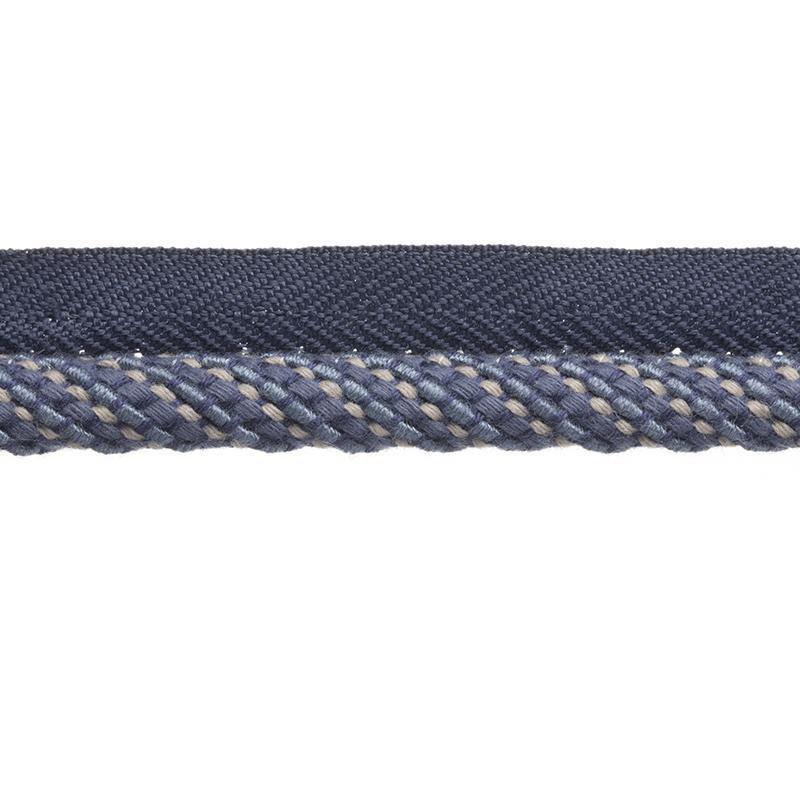 41241 Lip Cord 3/8" Lapis - Atlanta Fabrics