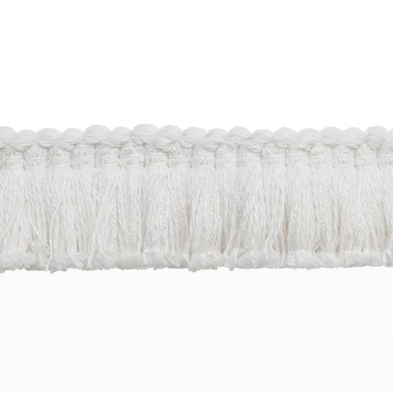 Carole 41243 Brush Fringe White Trim | Atlanta Fabrics