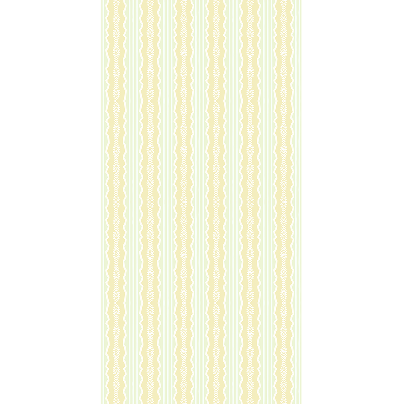 WP Turning the Tide Yellow Wallpaper by William West Designs – Atlanta  Fabrics