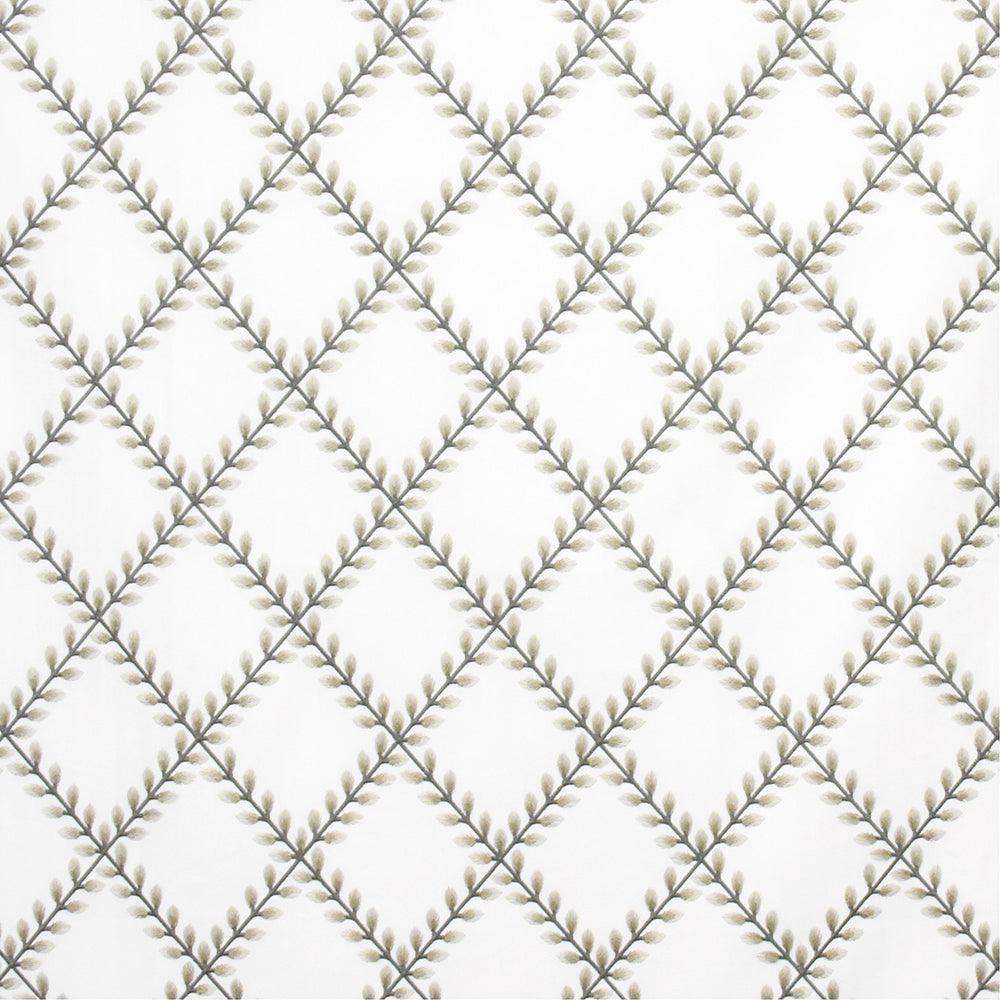 Carole Diamond Petals Birch Fabric | Atlanta Fabrics