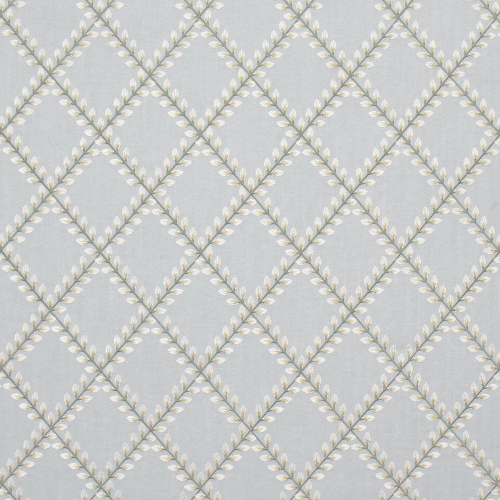 Carole Diamond Petals Mist Fabric | Atlanta Fabrics