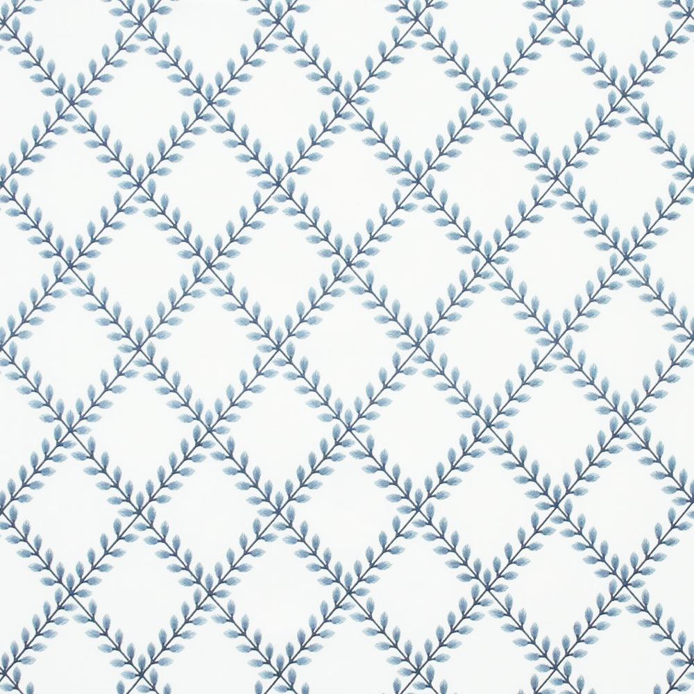 Carole Diamond Petals Porcelain Fabric | Atlanta Fabrics