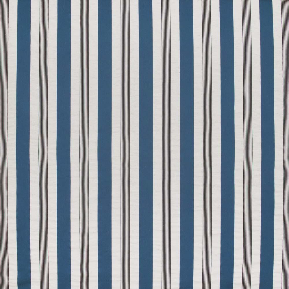 Carole Dimensional Azure Fabric | Atlanta Fabrics