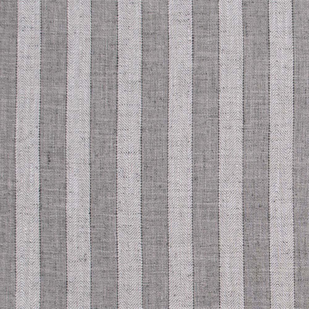 Carole Double Header Smoke Fabric | Atlanta Fabrics