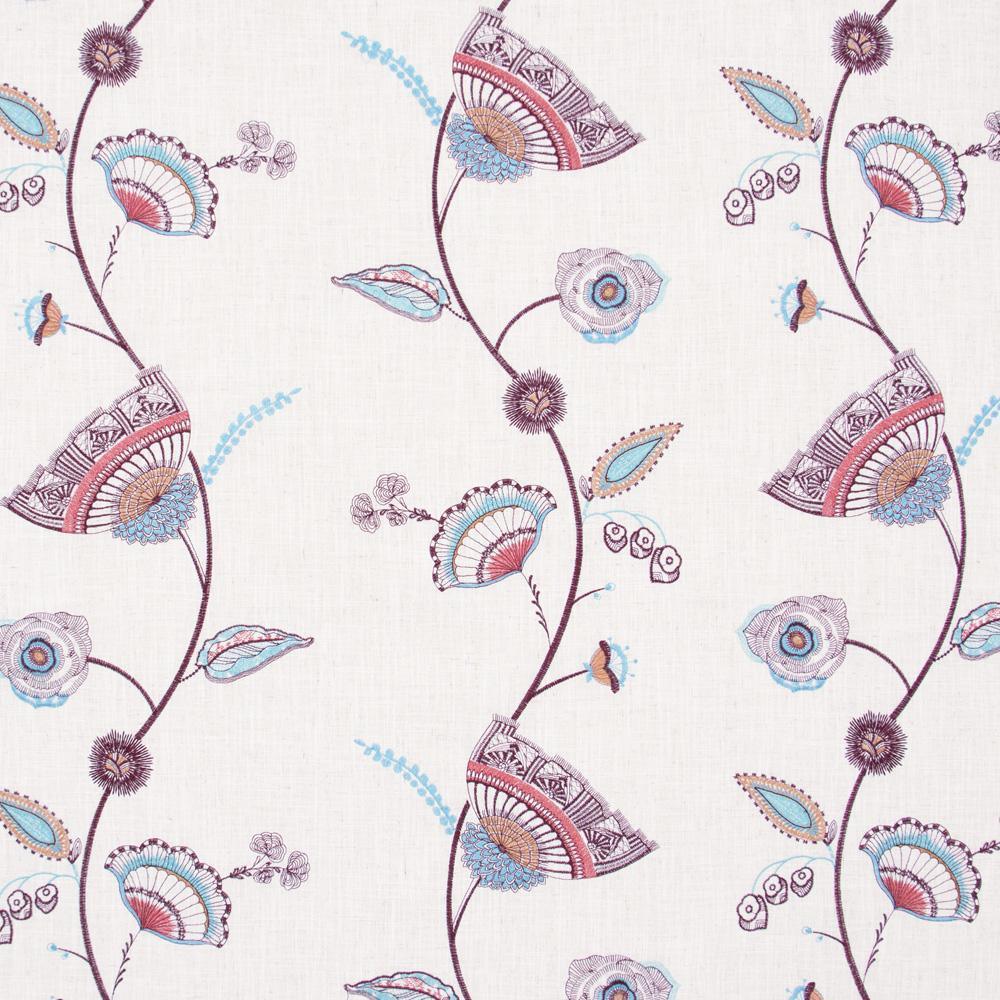 Hidden Gems Teal - Atlanta Fabrics