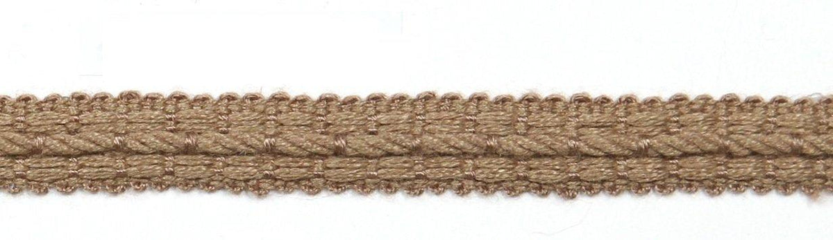 Le Lin Braid 1/2" - Mocha - Atlanta Fabrics