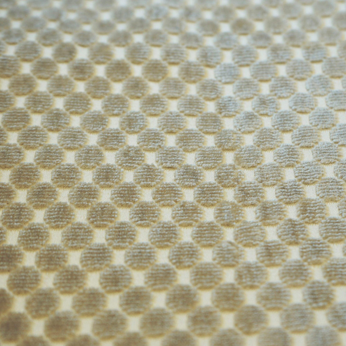 SPOTS Beige - Atlanta Fabrics