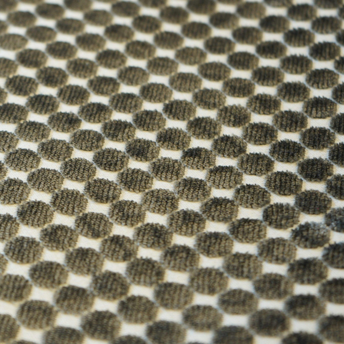 SPOTS Charcoal - Atlanta Fabrics