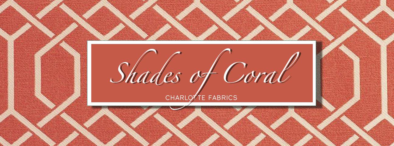 Shades of Coral by  {{ product.vendor }} - Atlanta Fabrics