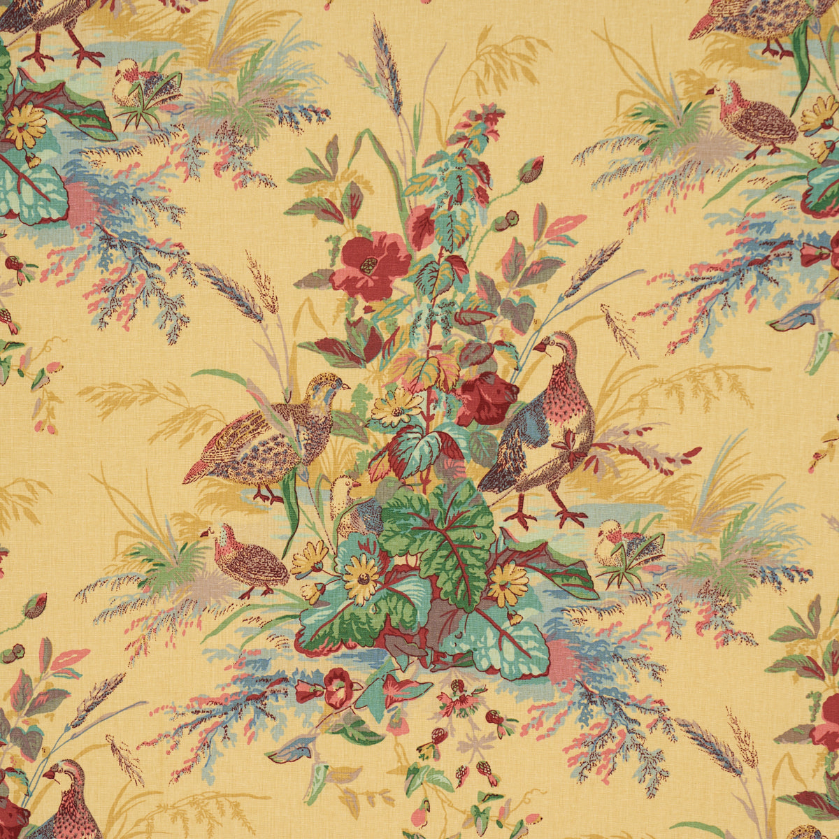 Schumacher QUAIL MEADOW SPRING  | Atlanta Fabrics