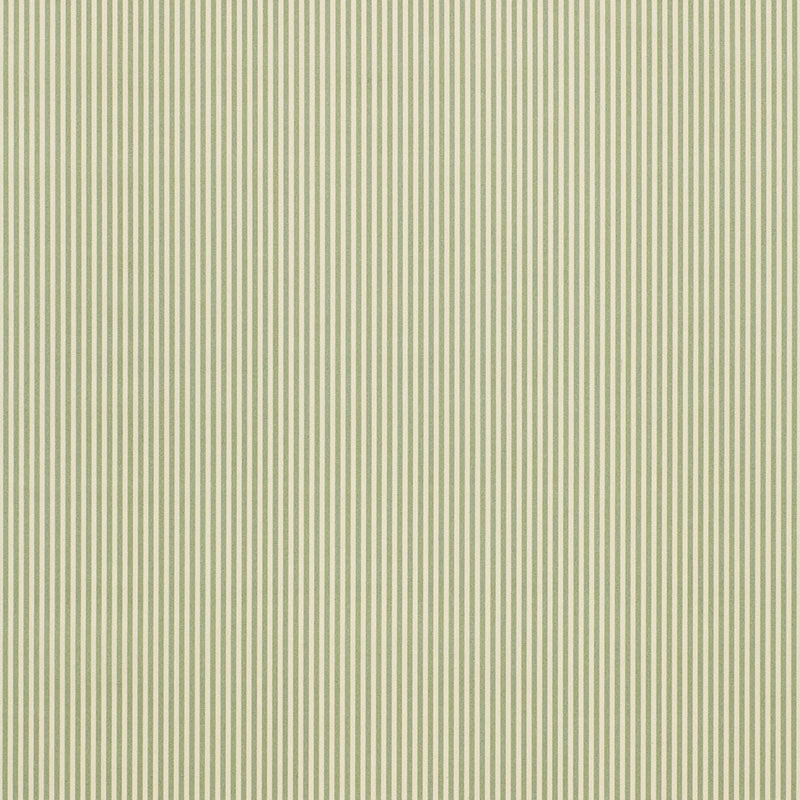 Schumacher NEWPORT POPLIN STRIPE AQUA Fabric | Atlanta Fabrics