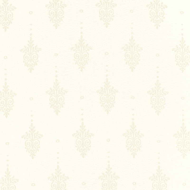 Schumacher GENEVIEVE MADRAS SHEER IVORY  | Atlanta Fabrics