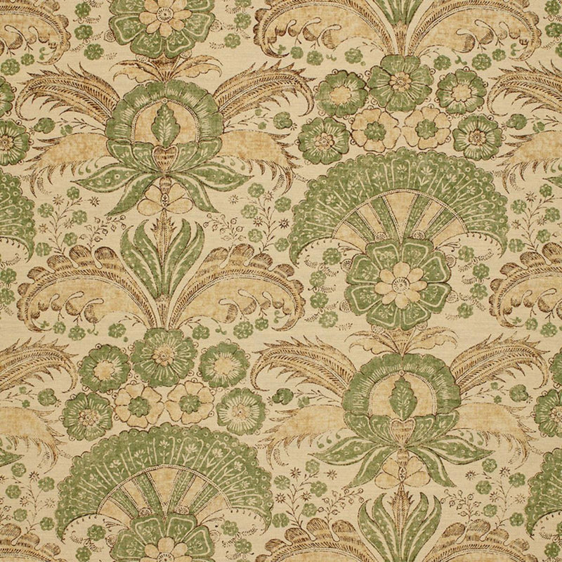SCHUMACHER CALICUT MINERAL FABRIC | Atlanta Fabrics