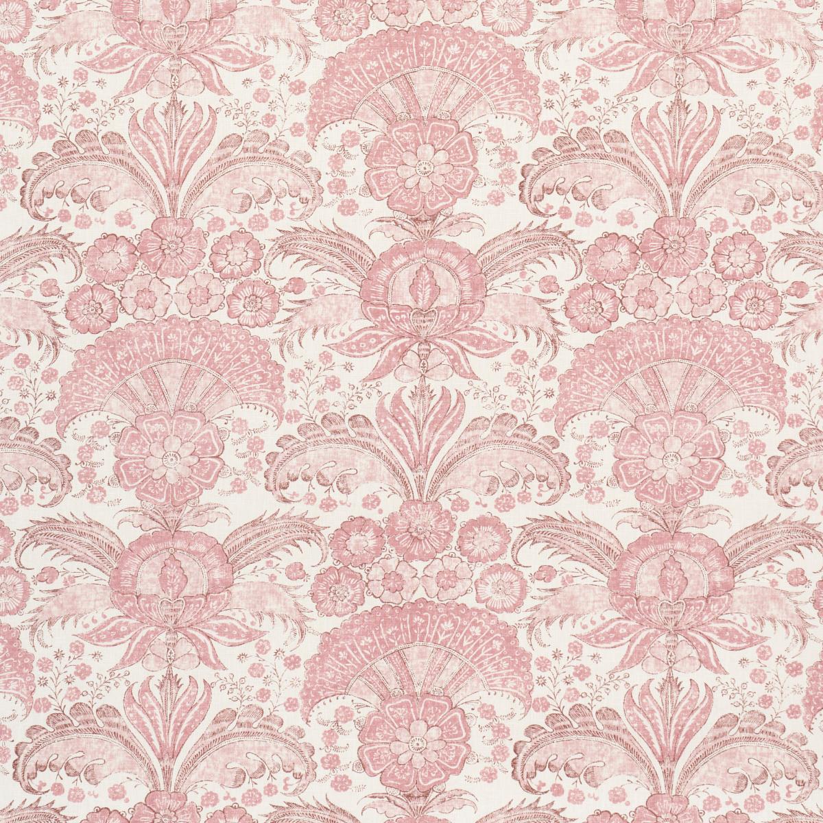SCHUMACHER CALICUT BLUSH FABRIC | Atlanta Fabrics
