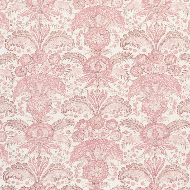 SCHUMACHER CALICUT BLUSH FABRIC | Atlanta Fabrics