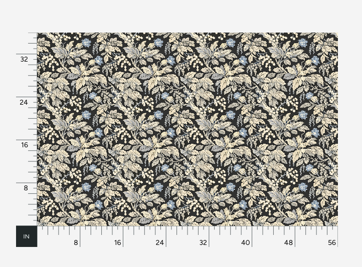 Atlanta Fabrics Friedenswald Onyx Fabric | Atlanta Fabrics