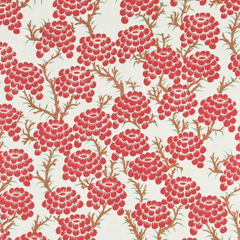 Schumacher KALA PLUM Fabric | Atlanta Fabrics