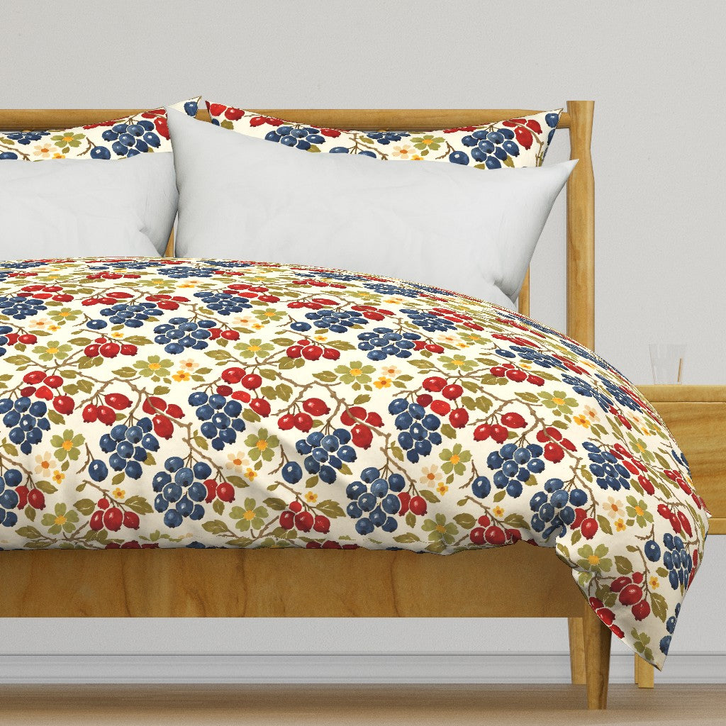 Atlanta Fabrics Berry Fine Americana Fabric | Atlanta Fabrics