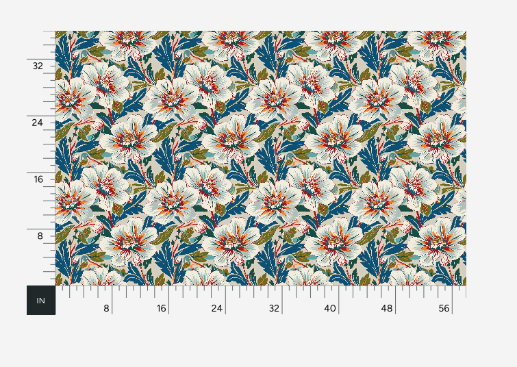 William West Designs Noveria Denim Fabric | Atlanta Fabrics