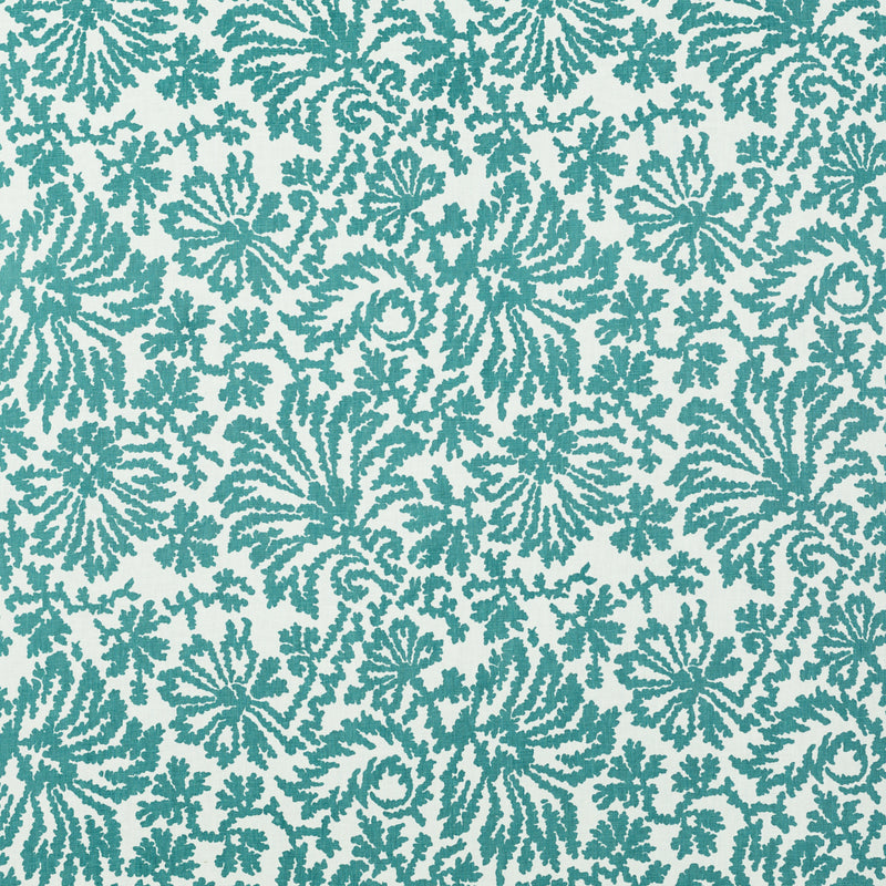 Schumacher LEON VERDIGRIS Fabric | Atlanta Fabrics