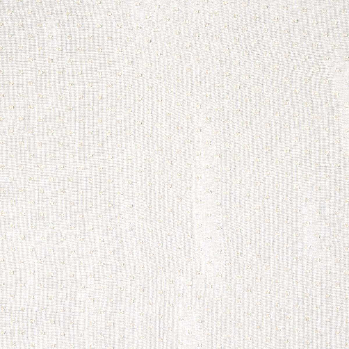 PARSEME EMBROIDERED SHEER ANTIQUE ECRU