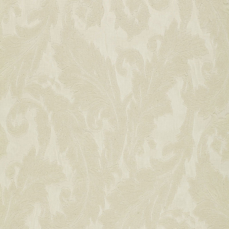 Schumacher MADRAS ARABESQUE SHEER ECRU  | Atlanta Fabrics